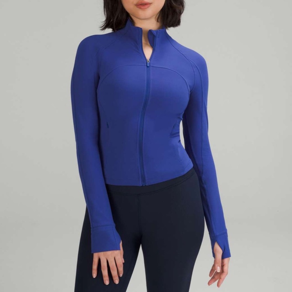 Lululemon Nulu Cropped Define Jacket, Color Psychic, Size 2